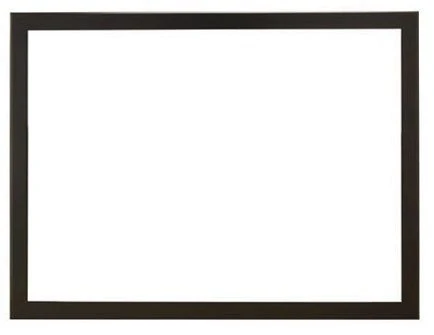 Empire 36' Premium Tahoe Peninsula Fireplace 2' Beveled Frame - Bronze