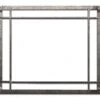 Empire Black Rectangular Forged Iron Inset For Rushmore 40 Inch Direct Vent Fireplaces