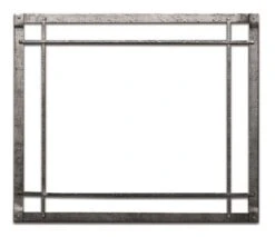 Empire Black Rectangular Forged Iron Inset For Rushmore 40 Inch Direct Vent Fireplaces