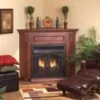 Empire Breckenridge 32 Inch Deluxe Vent Free Gas Corner Fireplace Firebox