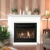 Empire Corner Mantel And Vail 24 Inch Vent Free Gas Fireplace - Millivolt Pilot
