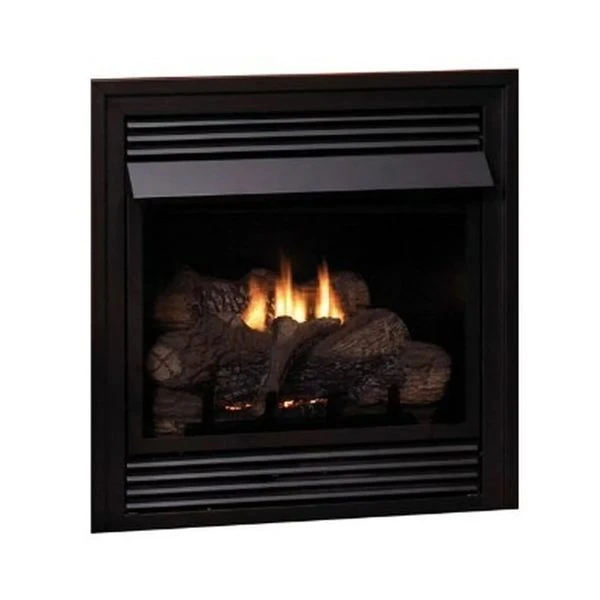 Empire Corner Mantel And Vail 32 Inch Vent Free Gas Fireplace - Millivolt Pilot - Image 2