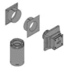 Empire DVVK-4RP Horizontal Rear Vent Kit - For Tahoe Fireplaces