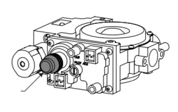 Empire Natural Gas To Propane Conversion Kit - For 36' Carol Rose Outdoor Fireplaces - Intermittent Pilot
