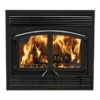 Empire Stove 36 Inch Metallic Black Steel St Clair 3000 Wood Burning Fireplace