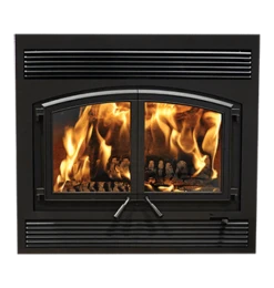 Empire Stove 36 Inch Metallic Black Steel St Clair 3000 Wood Burning Fireplace
