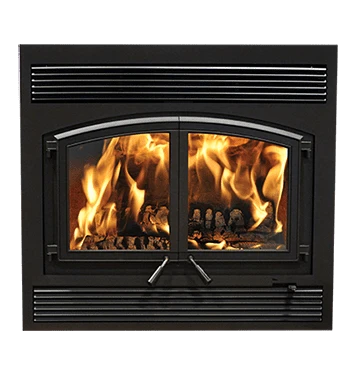 Empire Stove 36 Inch Metallic Black Steel St Clair 3000 Wood Burning Fireplace
