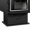 Empire Stove Black Pedestal With Ash Pan For Gateway 1700 Wood Burning Stoves