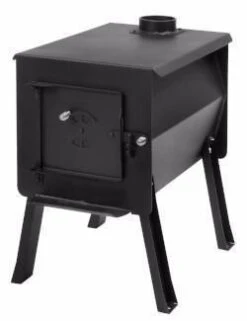 England Stove Works Grizzly Portable Camp And Cook Wood Burning Stove