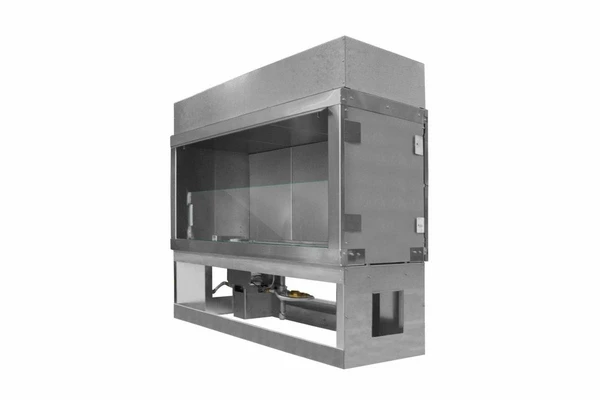 Firegear 60 Inch Kalea Bay Outdoor See-Through Linear Fireplace With LED Lights - Image 2