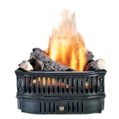 Hargrove 19' Gas Wood Basket With Manual Safety Pilot - Propane