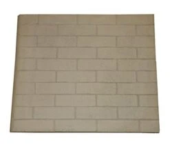 Hargrove 28 Inch Replacement Fireplace Refractory Panel - Single Pack