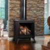 Kingsman FDV200S Free Standing Direct Vent Gas Heating Stove - Millivolt Pilot