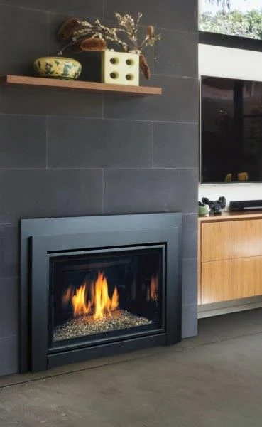 Kingsman IDV44 Direct Vent Gas Fireplace Insert - Millivolt Pilot
