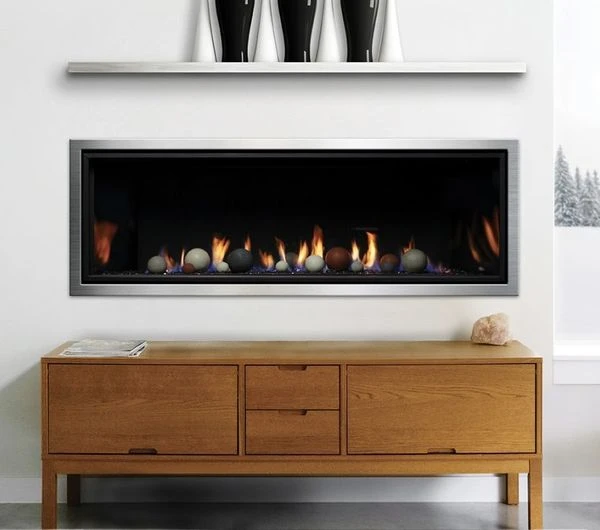 Kingsman ZCVRB47 Zero Clearance Linear Direct Vent Fireplace