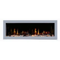 Litedeer Homes Gloria II 48 Inch Seamless Push-in Electric Linear Fireplace