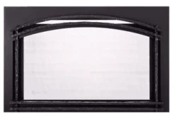 Majestic 25 Inch Black Forged Arch Screen Front For Trilliant Fireplace Inserts