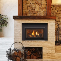 Majestic 25 Inch Trilliant Direct Vent Natural Gas Fireplace Insert With Intellifire Ignition
