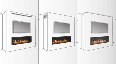 Majestic 36 Inch Ducted Vent Trim For Front Discharge