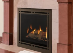 Majestic 36 Inch Meridian Platinum Direct Vent Gas Fireplace - IPI Ignition
