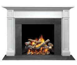 Majestic Acadia B Primed MDF Wood Fireplace Mantel