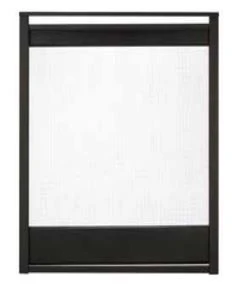 Majestic Black End Panel Fire Screen Front For 36 Inch Multi-Sided Fireplaces