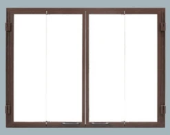 Majestic Glass Bi-Fold Door - 36' Ashland Fireplaces