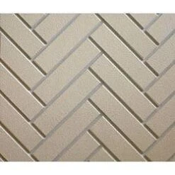 Majestic Herringbone Molded Brick Panels - AMMHB42