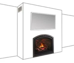 Majestic Passive Heat Kit For Side Discharge