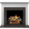 Majestic Richland Reduced Shelf Primed MDF Wood Fireplace Mantel