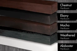 MantelX Heirloom 5 Foot Cast Stone Fireplace Mantel Shelf