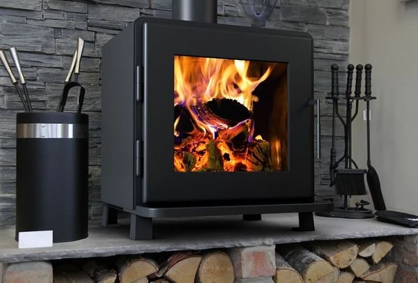 MF Fire 27 Inch Nova 2 Freestanding Wood Burning Stove - Image 4