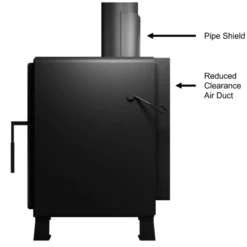 MF Fire Reduced Clearance Kit For Nova Stove