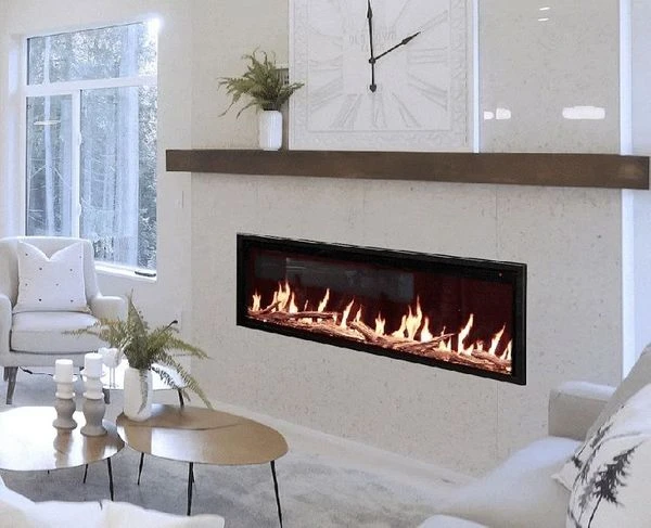 Modern Flames 52 Inch Orion Slim Electric Wall Fireplace