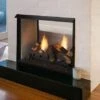 Monessen 36 Inch Lo-Rider Clean Face See-Through Firebox Fireplace With Traditional Refractory Firebrick