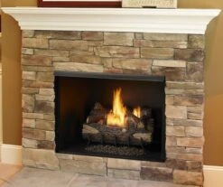 Monessen 42 Inch Exacta Circulating Clean Face Vent Free Gas Fireplace Firebox