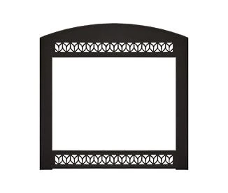 Monessen Arched Black Front With Lower Control Door For 36 GCUF Series Fireplaces