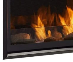 Monessen Satin Black Inside Fit Trim Kit For 42 Inch Artisan Fireplaces