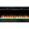SimpliFire 84 Inch Allusion Recessed Linear Electric Wall Fireplace
