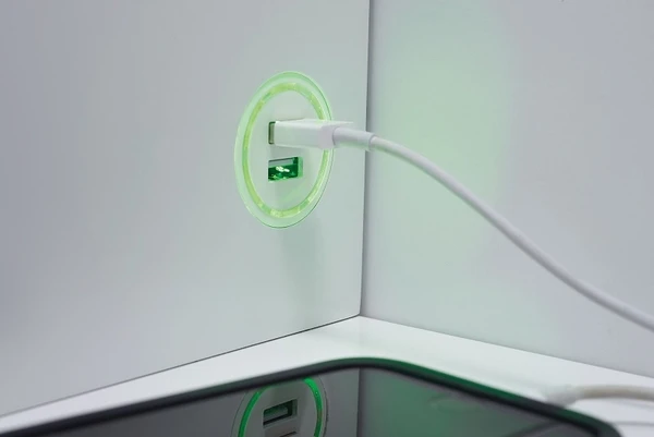 Napoleon 59 Inch Stylus Cara Elite Smart Wall-Mount Electric Fireplace - Image 4