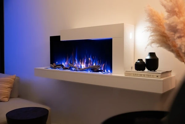 Napoleon 59 Inch Stylus Cara Elite Smart Wall-Mount Electric Fireplace - Image 6