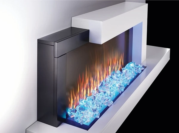 Napoleon 59 Inch Stylus Cara Elite Smart Wall-Mount Electric Fireplace - Image 3