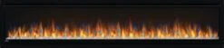 Napoleon 74 Inch Alluravision Slimline Electric Wall Mounted Fireplace