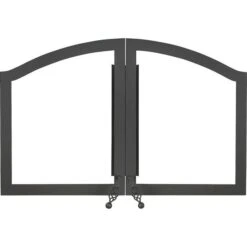 Napoleon Arched Black Double Doors - H335-1K - High Country NZ6000 Fireplace