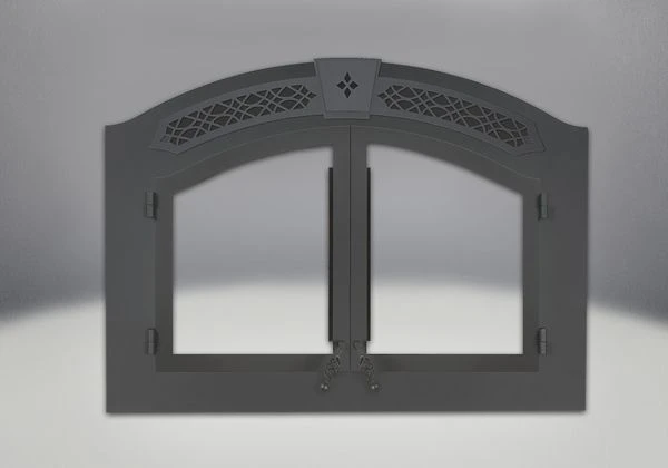 Napoleon Arched Black Faceplate - FPK-1 - High Country NZ6000 Fireplace