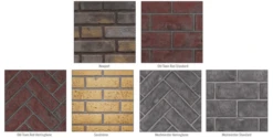Napoleon Decorative Brick Panels For 42 Inch Ascent Deep Fireplaces