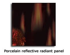 Napoleon Mirror-Flame Porcelain Reflective Radiant Panels For Grandville Gas Fireplace