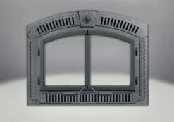 Napoleon Wrought Iron Arched Faceplate With Grills And Keystone - FPWI3-H - High Country NZ3000H Fireplace