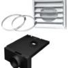 Osburn 5 Inch Diameter Fresh Air Intake Kit For Wood Stoves With Legs