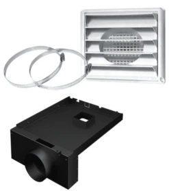 Osburn 5 Inch Diameter Fresh Air Intake Kit For Wood Stoves With Legs